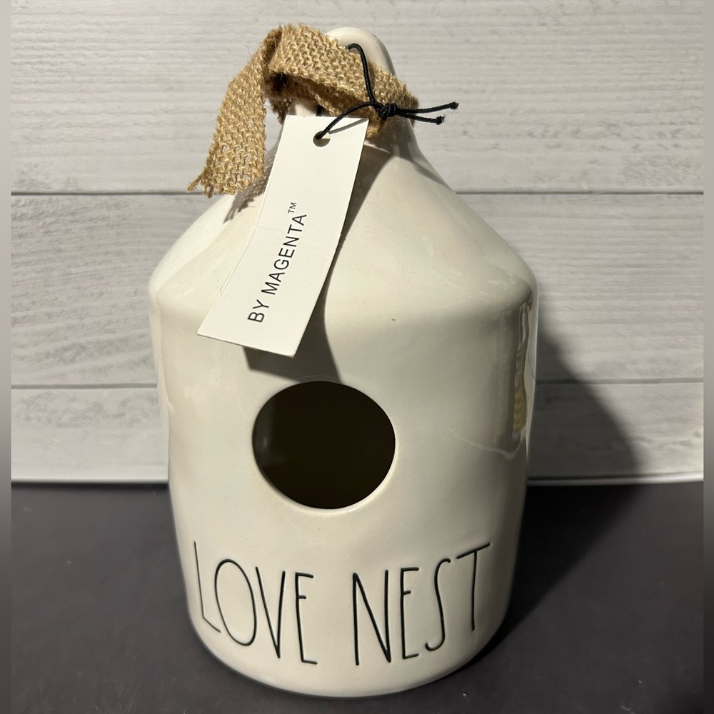 Rae Dunn Love Nest Birdhouse
